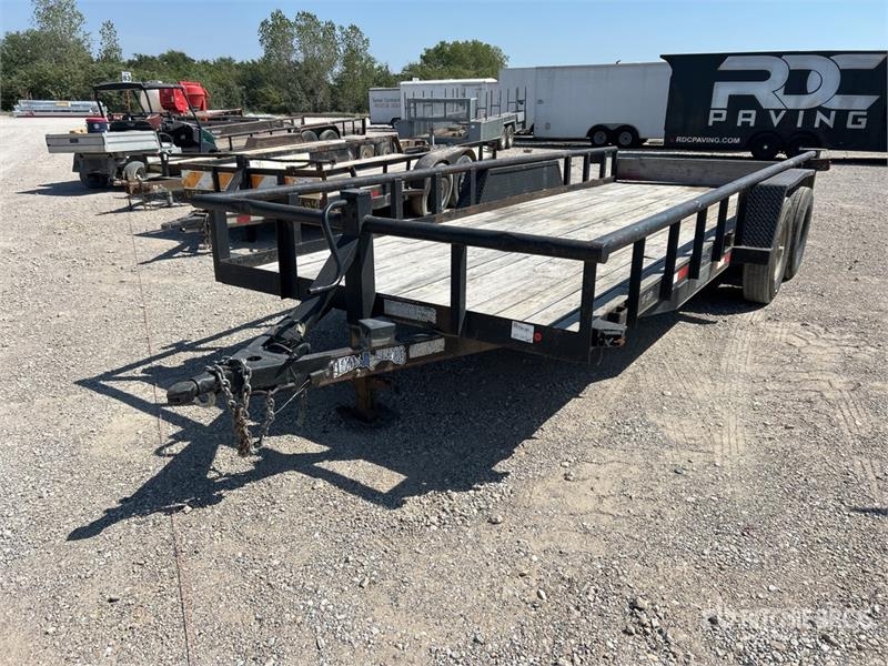 Texas Bragg 20 ft T/A Utility Trailer