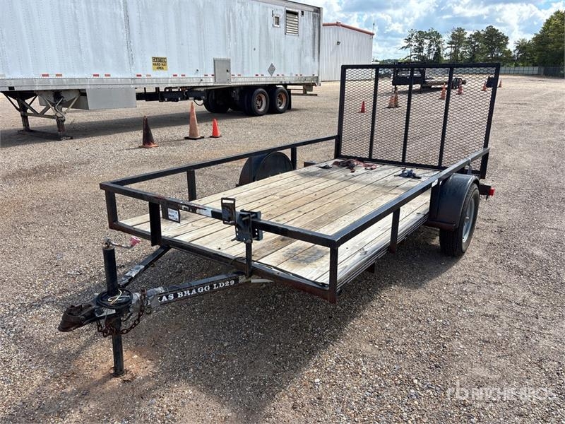 Texas Bragg LD29 12 ft S/A Utility Trailer