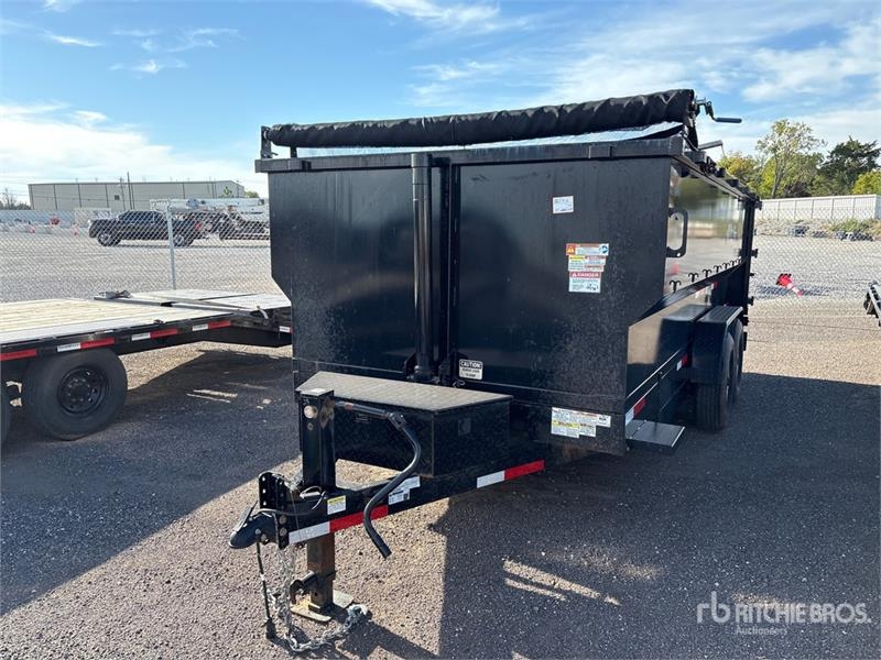 Remorque benne Utility Texas Pride DT716416KBP 16 ft T/A Dump — occasion 2024