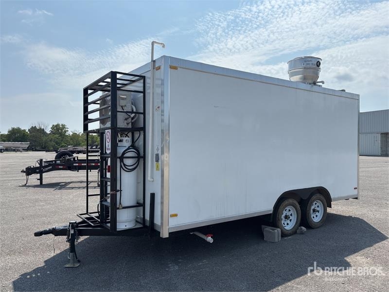 The Fud Trailer Fud Trailer 16 ft T/A Food Concess