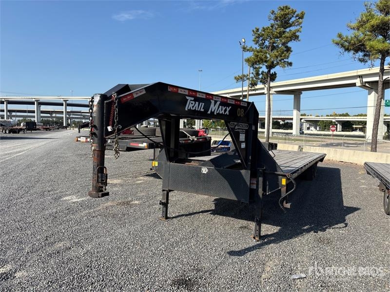 TrailMaxx SD27-40 40 ft T/A Gooseneck Flatbed Trailer
