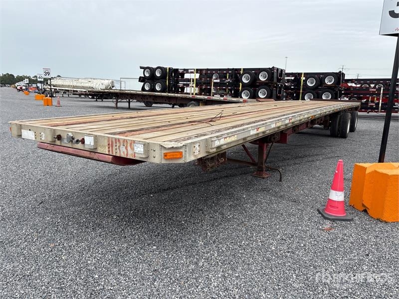 Transcraft Eagle RS2 53 ft T/A Spread Axle Flatbed Trailer