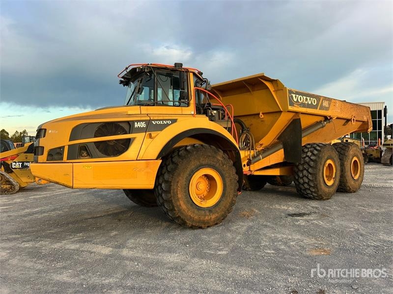 Tombereau articulé Volvo A40G Articulated Dump — occasion 2019, 9 351 h