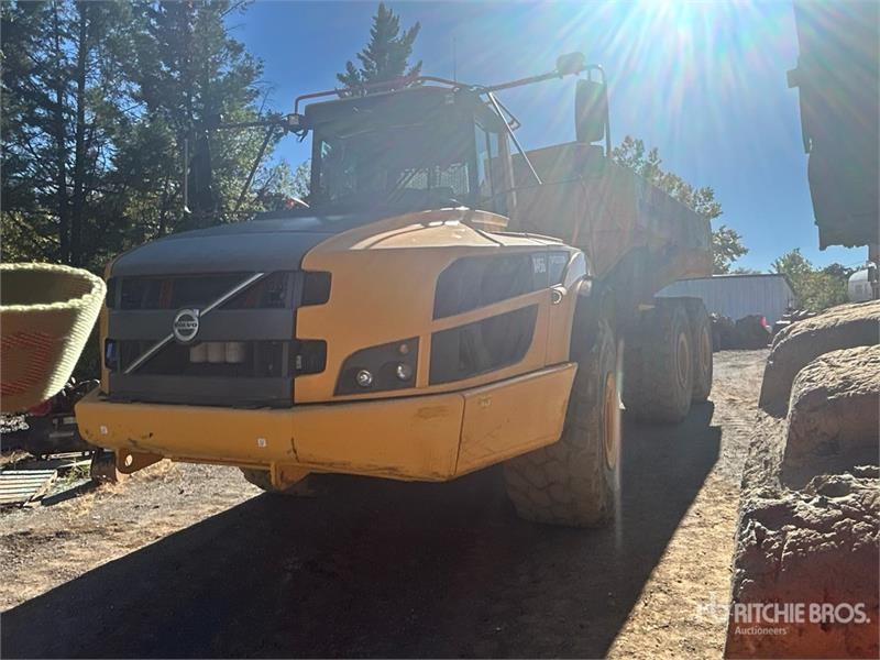 Tombereau articulé Volvo A45G Articulated Dump — occasion 2022, 4 104 h