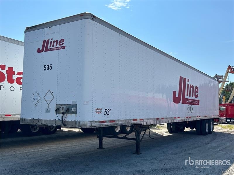 Wabash 53 ft x 102 in T/A DVLHHSA Van Trailer