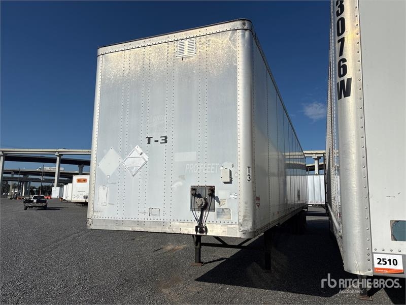 Wabash 53 ft x 96 in Sliding T/A Van Trailer