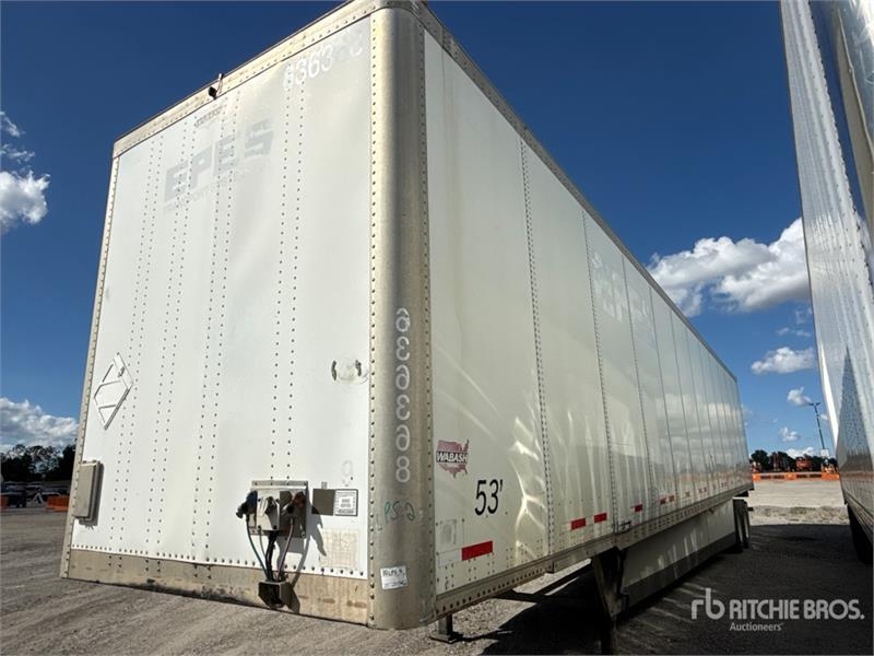 Remorque fourgon Wabash DVCVHPC 53 ft x 102 in T/A Van — occasion 2016