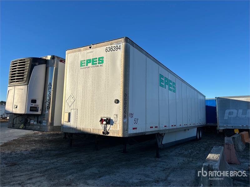 Remorque fourgon Wabash DVCVHPC 53 ft x 102 in T/A Van — occasion 2016