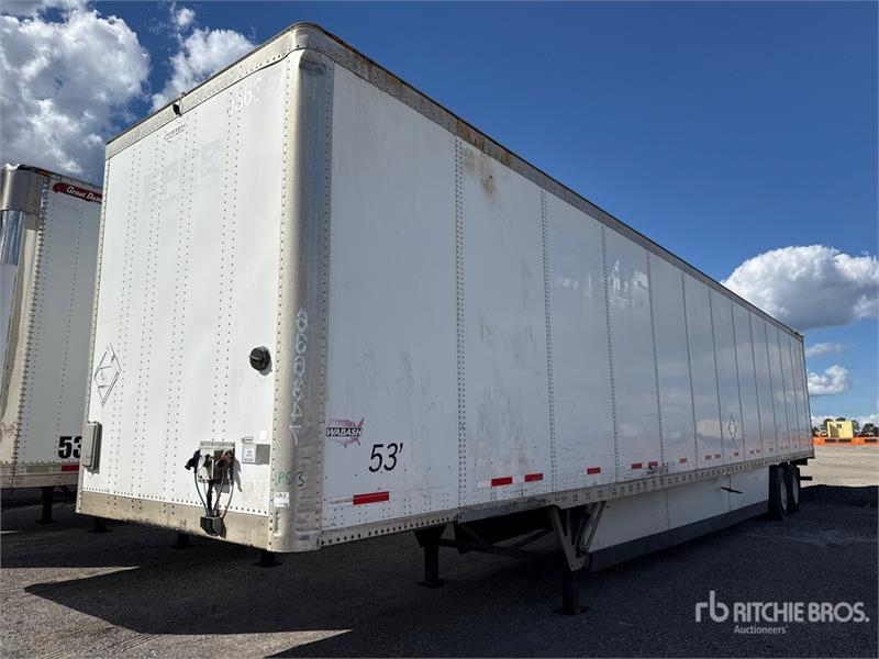 Remorque fourgon Wabash DVCVHPC 53 ft x 102 in T/A Van — occasion 2016