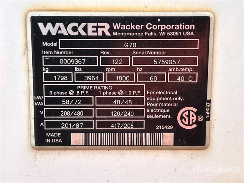 Wacker G70