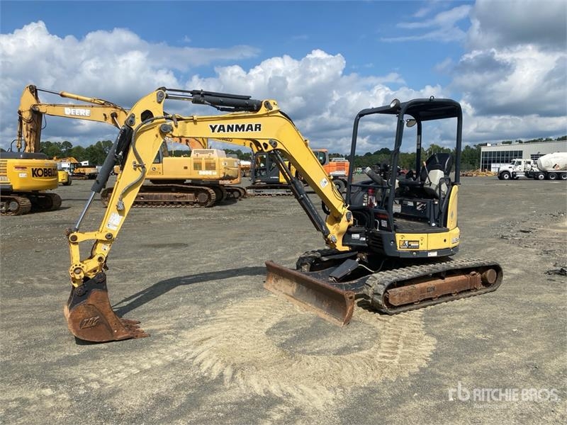 Mini-pelle Yanmar ViO35-6A — occasion, 2 867 h