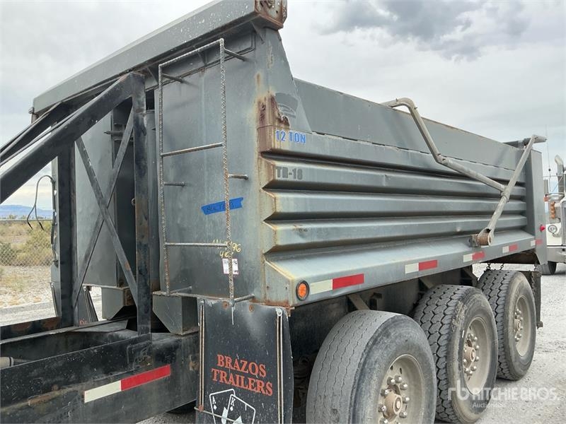 16 ft Tri/A Demolition End Dump Trailer