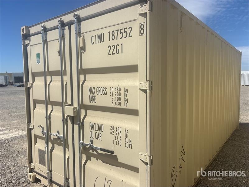 Conteneur de stockage 20 ft Standard Storage Container — occasion 2026