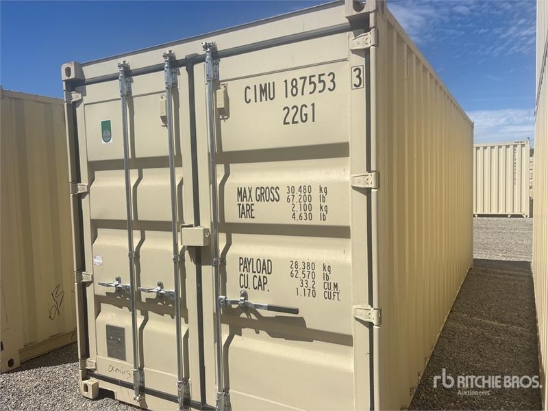 Conteneur de stockage 20 ft Standard Storage Container — occasion 2026