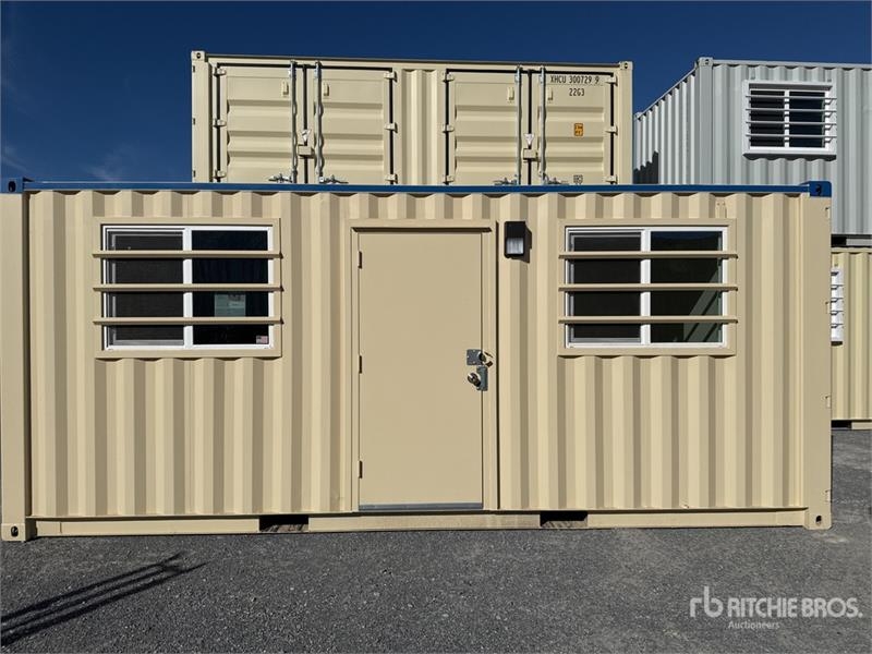 20 ft x 8 ft Container Mobile Office (Unused)