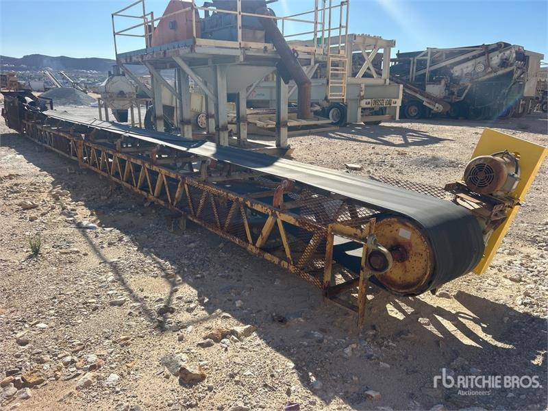 24 in x 52 ft Stationary Transfer Conveyor