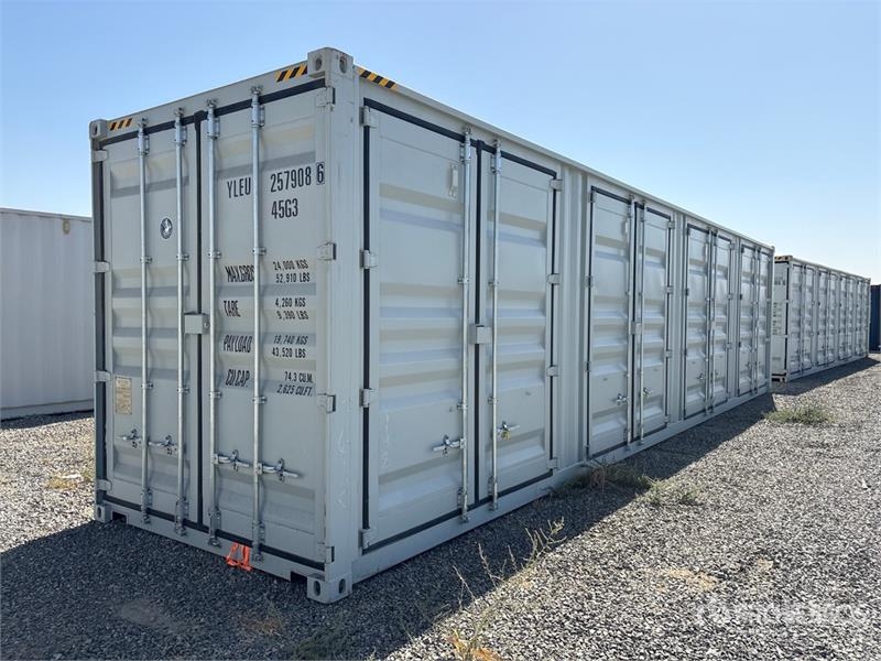 Conteneur de stockage 40 ft High Cube Multi-Door Storage Container — occasion 2026