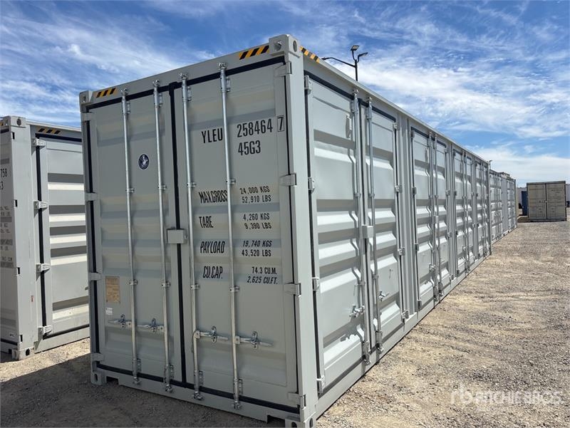 Conteneur de stockage 40 ft High Cube Multi-Door ft High Cube Multi-Doo — occasion 2026
