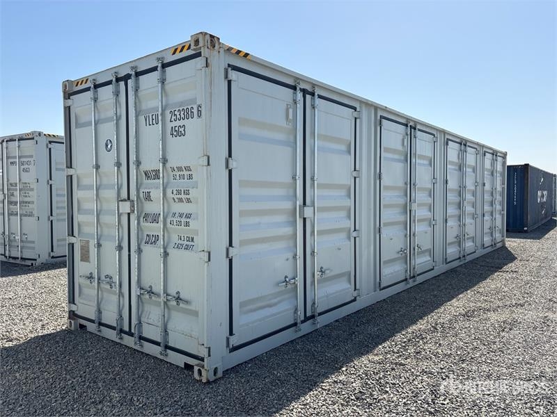 Conteneur de stockage 40 ft High Cube Multi-Door Storage Container (Unus — occasion 2025