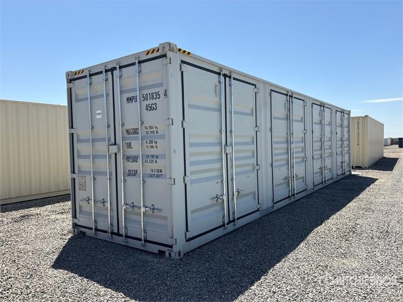 Conteneur de stockage 40 ft High Cube Multi-Door Storage Container (Unus — occasion 2026