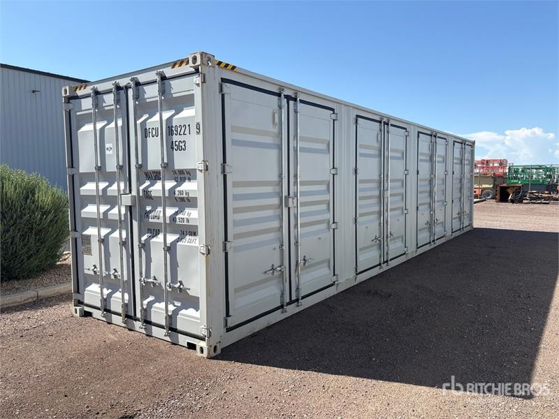 Conteneur de stockage 40 ft High Cube Multi-Door Storage Container — occasion 2025