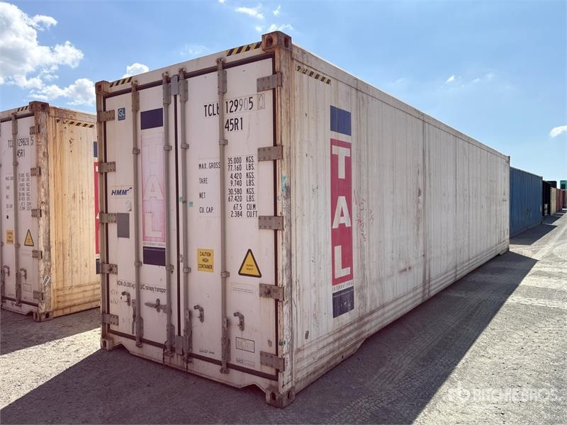 40 ft High Cube Refrigerated Storage Container (In