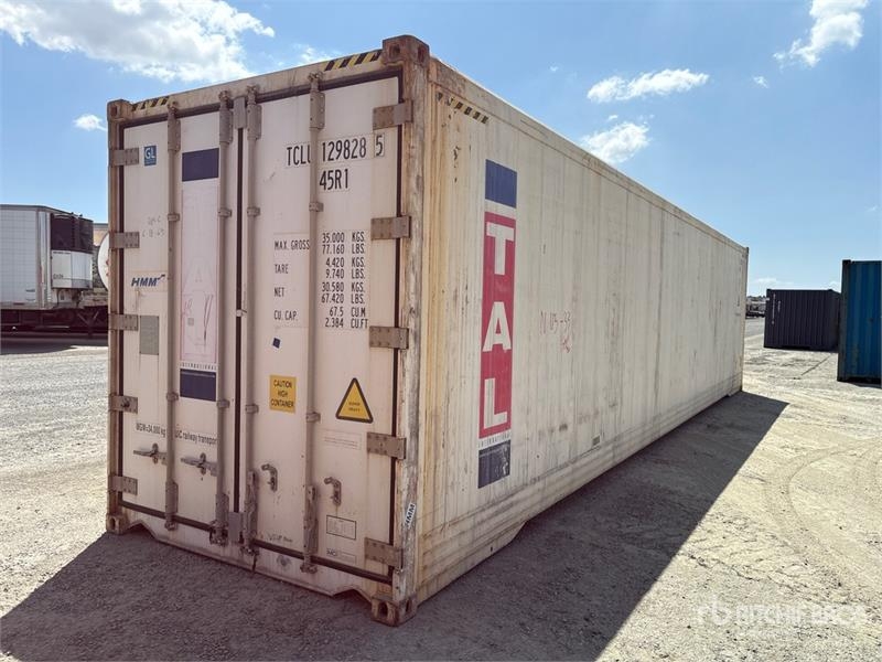 40 ft High Cube Refrigerated Storage Container (In