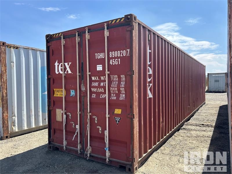 40 ft High Cube Storage Container