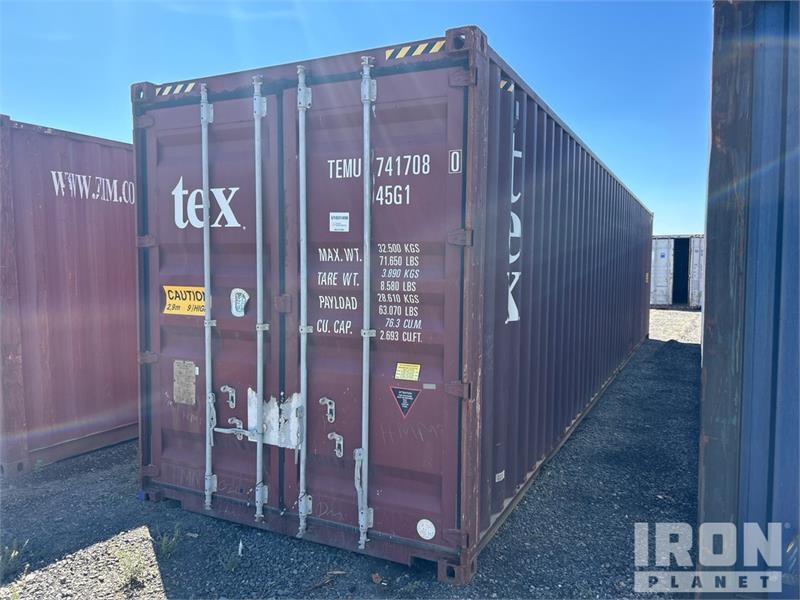 Conteneur de stockage 40 ft High Cube Storage Container — occasion