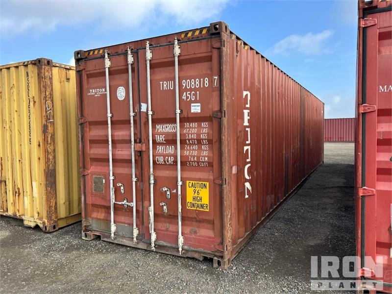 40 ft High Cube Storage Container