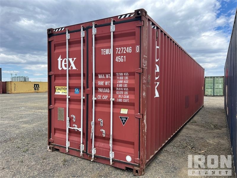 40 ft High Cube Storage Container