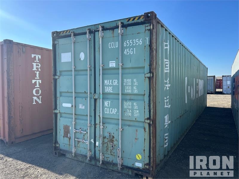 Conteneur de stockage 40 ft High Cube Storage Container — occasion
