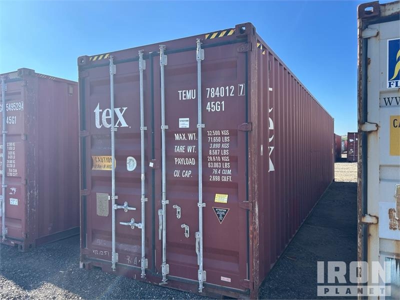 Conteneur de stockage 40 ft High Cube Storage Container — occasion