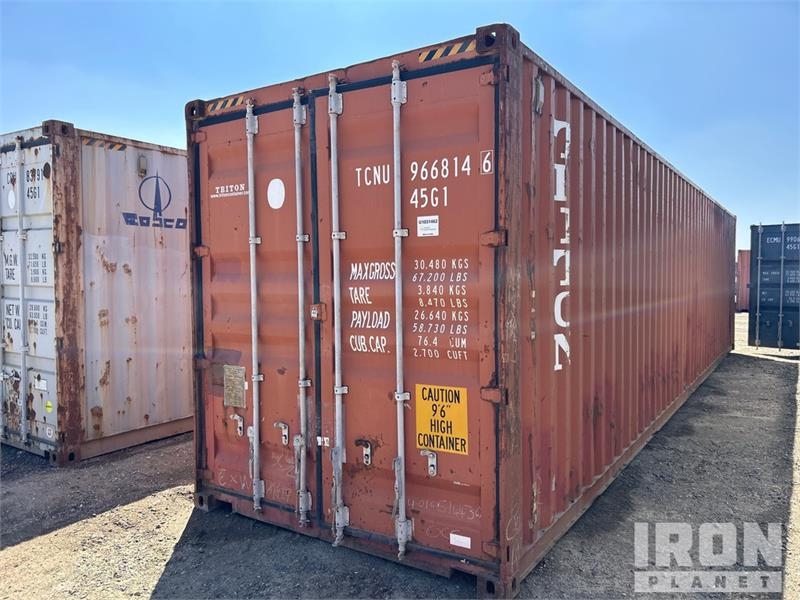 40 ft High Cube Storage Container