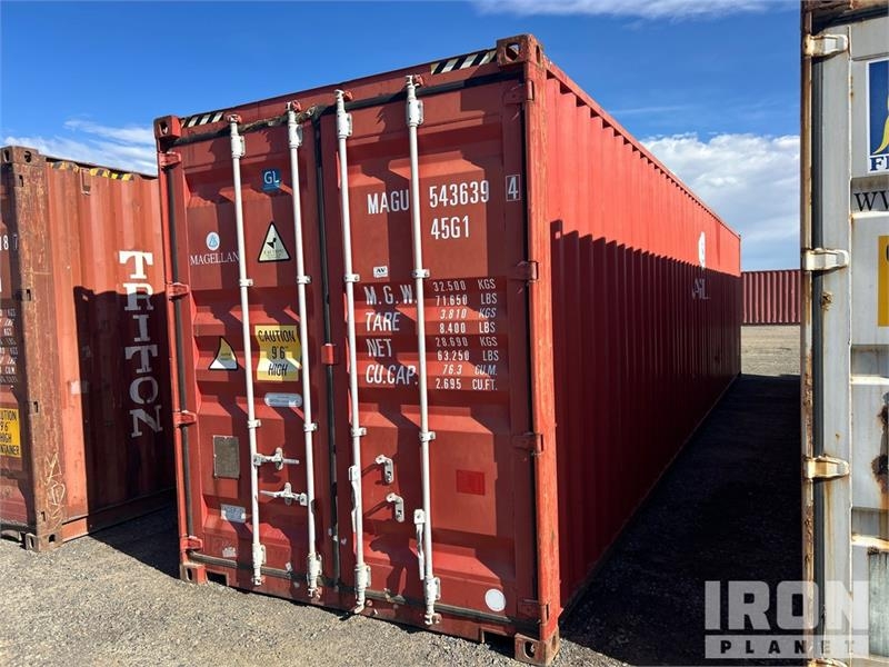40 ft High Cube Storage Container