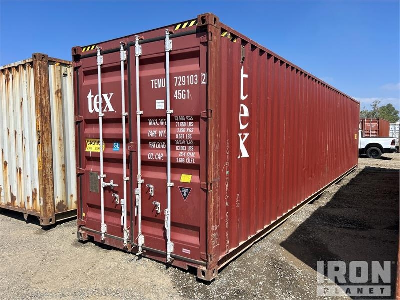 40 ft High Cube Storage Container