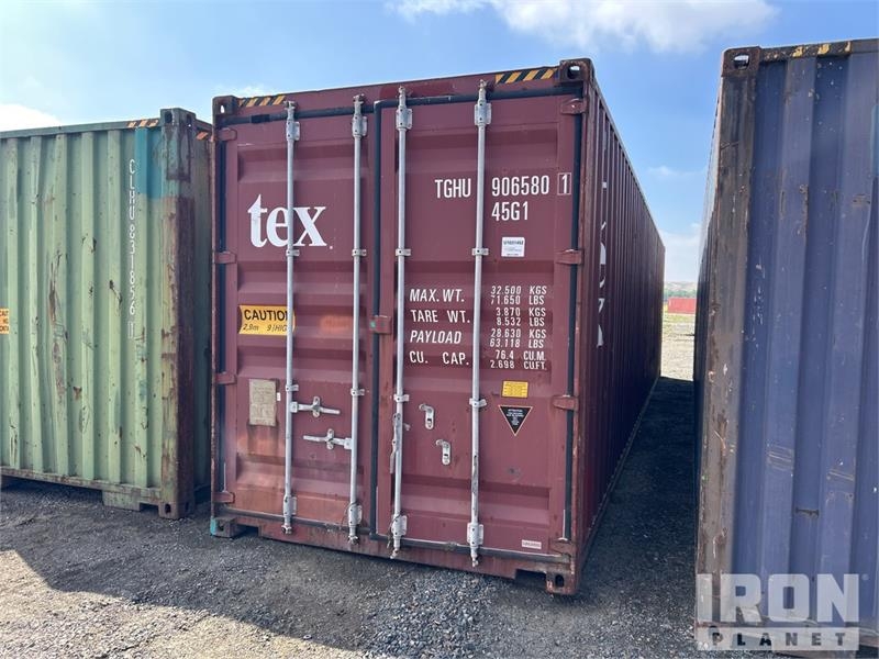 40 ft High Cube Storage Container