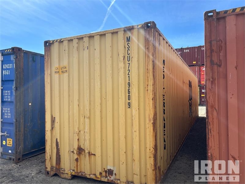 40 ft High Cube Storage Container