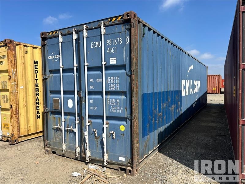 40 ft High Cube Storage Container