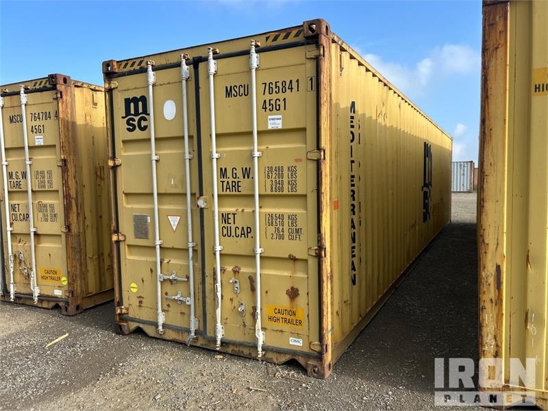 40 ft High Cube Storage Container
