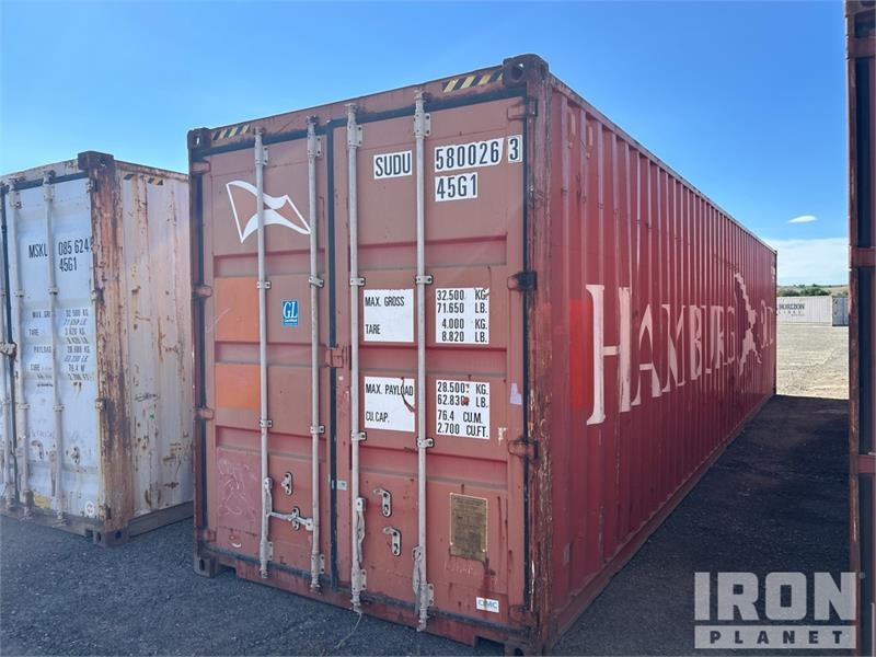 40 ft High Cube Storage Container