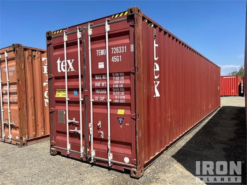 40 ft High Cube Storage Container