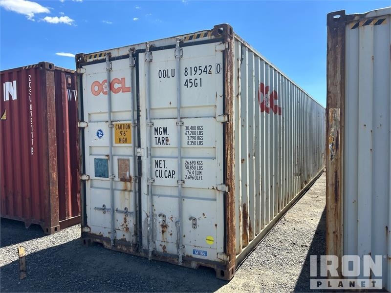 40 ft High Cube Storage Container