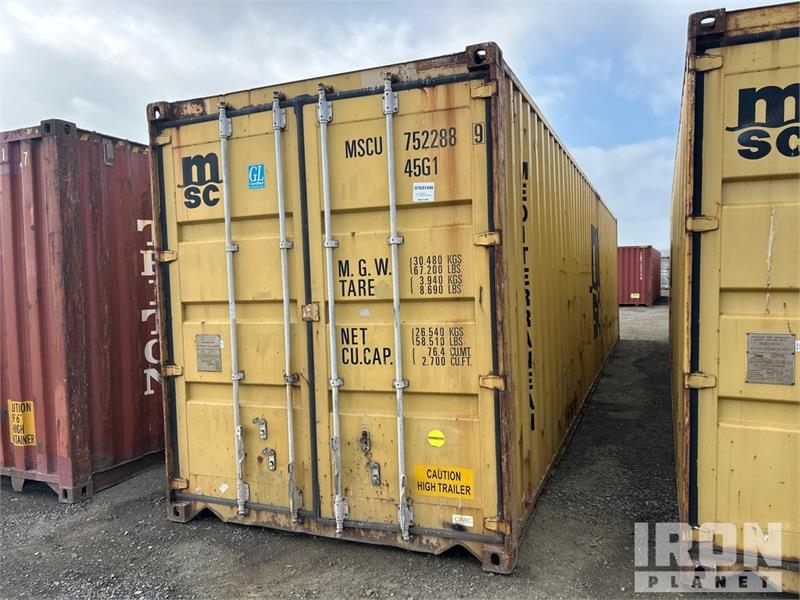 40 ft High Cube Storage Container