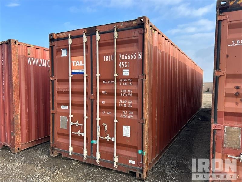 40 ft High Cube Storage Container