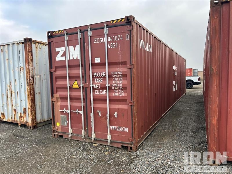40 ft High Cube Storage Container