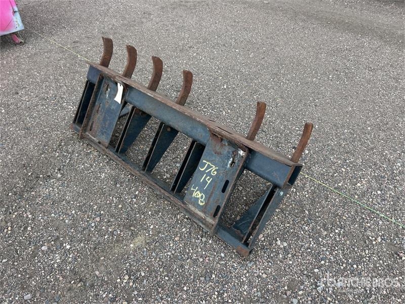 Faneur 60 In Skid Steer Root Rake — occasion
