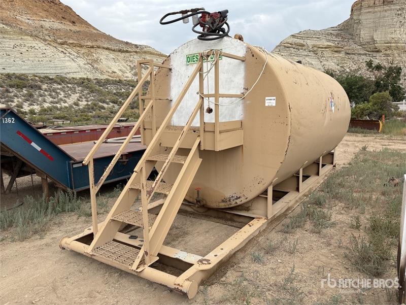 6000 gal Skid Mounted Steel Diesel Fuel Tank