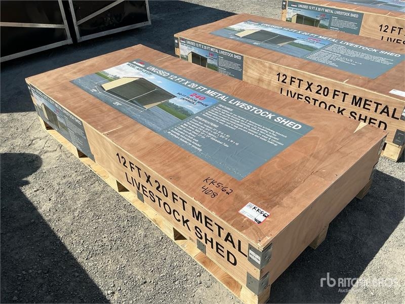 AGR-LS1220 20 ft x 12 ft Livestock Shelter (Unused
