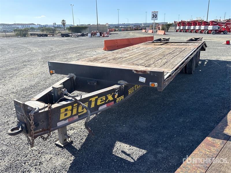 Remorque porte-engins Big Tex 20 ft T/A Equipment — occasion 2004